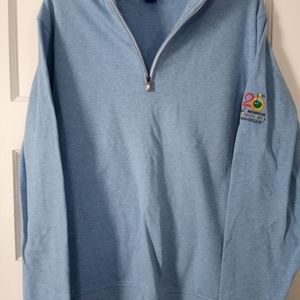 Foot joy golf shirt blue.
